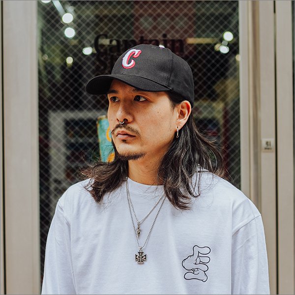 画像2: CAPTAIN STREET Ruki キャップ BLACK キャプテンストリート (2)