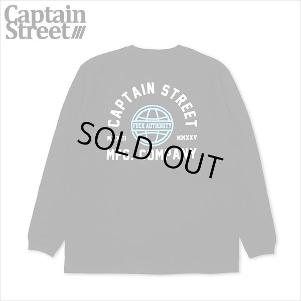 画像1: CAPTAIN STREET WFA L/S Tシャツ BLACK キャプテンストリート (1)