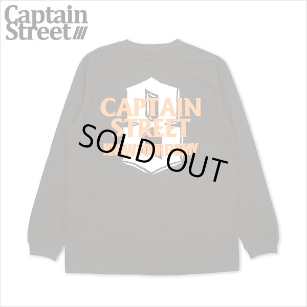 画像1: CAPTAIN STREET KYE L/S Tシャツ SUMI キャプテンストリート (1)