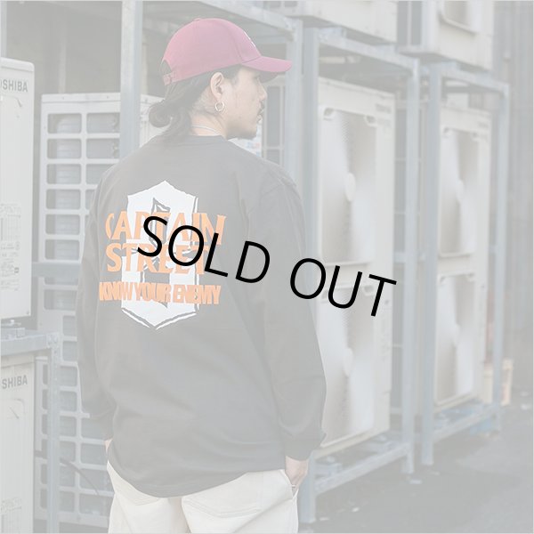 画像3: CAPTAIN STREET KYE L/S Tシャツ SUMI キャプテンストリート (3)