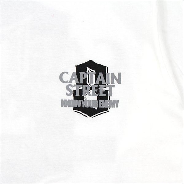 画像6: CAPTAIN STREET KYE L/S Tシャツ WHITE キャプテンストリート (6)