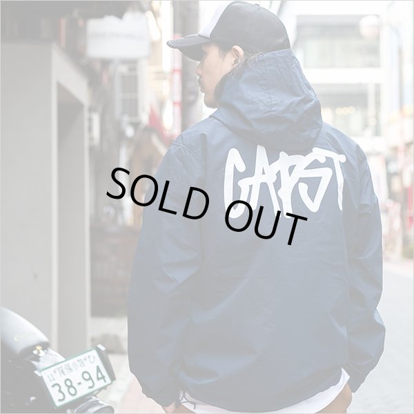 画像4: 【送料無料】CAPTAIN STREET CAPST Logo Anorak JKT NAVY キャプテンストリート (4)