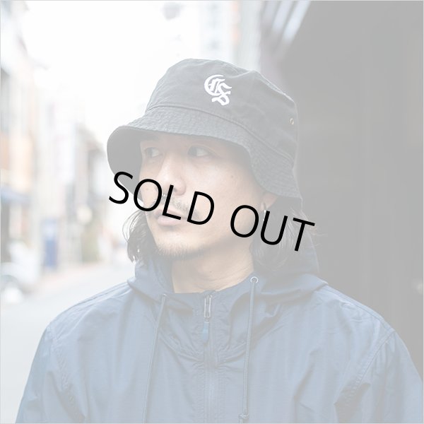 画像2: CAPTAIN STREET Classic CS バケットハット BLACK キャプテンストリート (2)