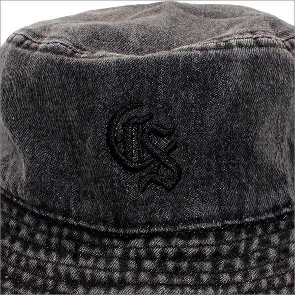 画像3: CAPTAIN STREET Classic CS バケットハット BLACK DENIM キャプテンストリート (3)