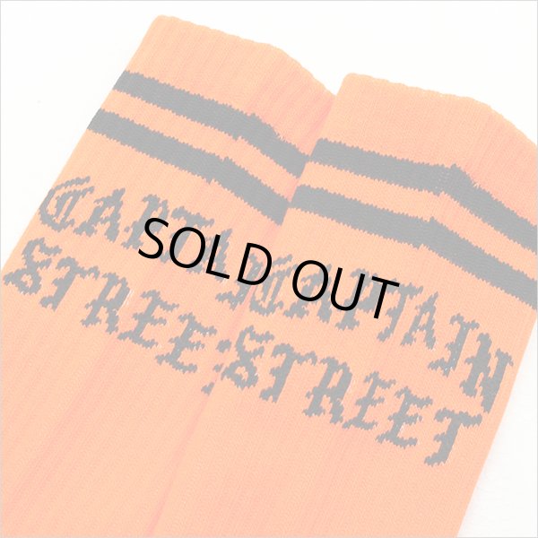 画像3: CAPTAIN STREET FO SOCKS ORANGE キャプテンストリート (3)