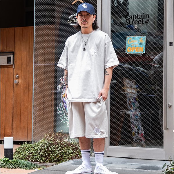 画像3: CAPTAIN STREET Classic CS イージーショーツ F.GRAY キャプテンストリート (3)
