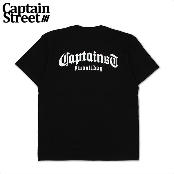 画像1: CAPTAIN STREET CRN Logo Tシャツ BLACK キャプテンストリート (1)