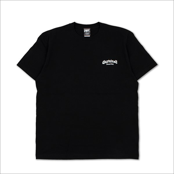 画像2: CAPTAIN STREET CRN Logo Tシャツ BLACK キャプテンストリート (2)