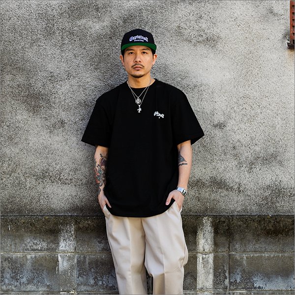 画像4: CAPTAIN STREET CRN Logo Tシャツ BLACK キャプテンストリート (4)