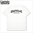 画像1: CAPTAIN STREET CRN Logo Tシャツ WHITE キャプテンストリート (1)