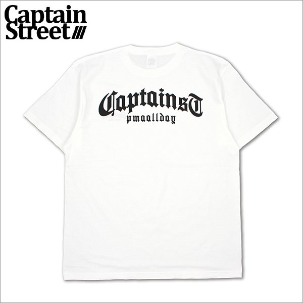 画像1: CAPTAIN STREET CRN Logo Tシャツ WHITE キャプテンストリート (1)