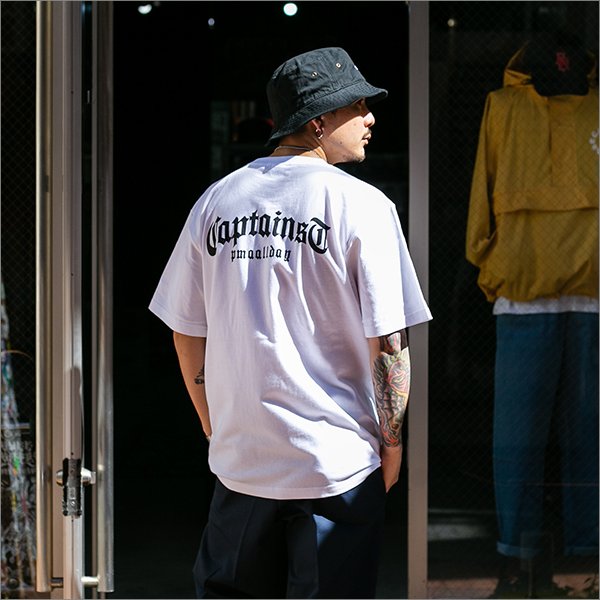 画像3: CAPTAIN STREET CRN Logo Tシャツ WHITE キャプテンストリート (3)