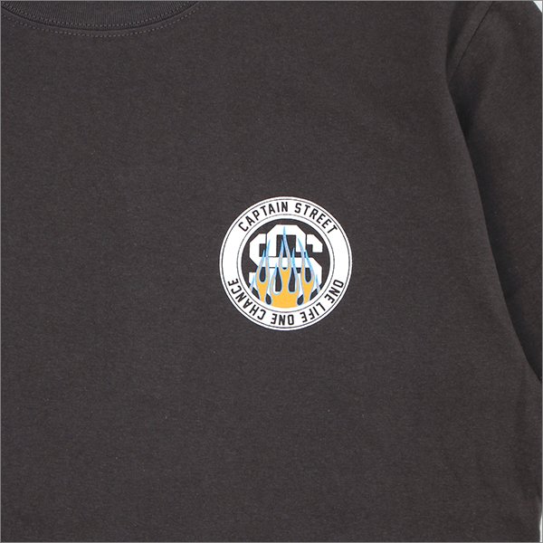 画像6: CAPTAIN STREET Flame eighty Tシャツ H.BLACK キャプテンストリート (6)