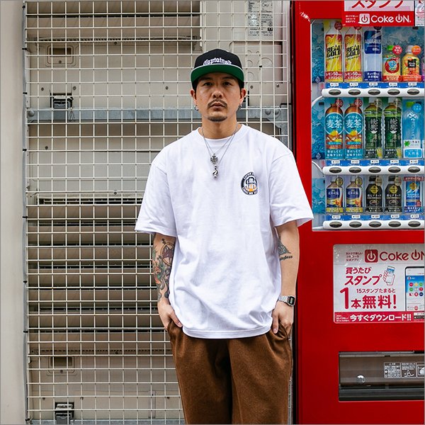 画像4: CAPTAIN STREET Flame eighty Tシャツ WHITE キャプテンストリート (4)