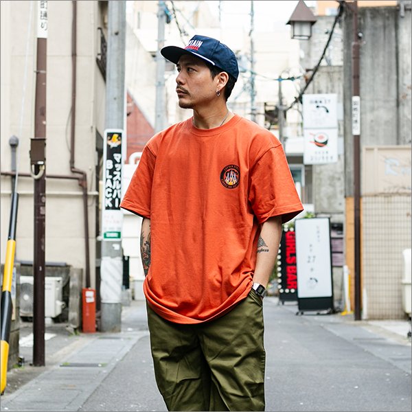 画像4: CAPTAIN STREET Flame eighty Tシャツ H.ORANGE キャプテンストリート (4)