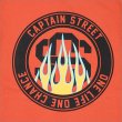 画像5: CAPTAIN STREET Flame eighty Tシャツ H.ORANGE キャプテンストリート (5)