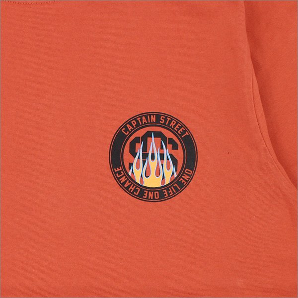 画像6: CAPTAIN STREET Flame eighty Tシャツ H.ORANGE キャプテンストリート (6)