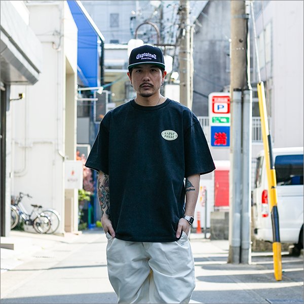 画像4: CAPTAIN STREET OLD POSSE Tシャツ BLACK キャプテンストリート (4)