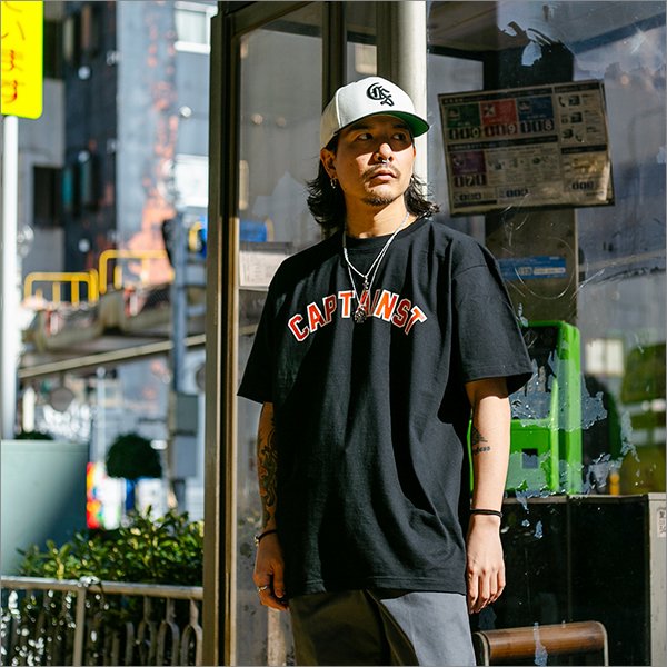 画像2: CAPTAIN STREET BB Tシャツ BLACK キャプテンストリート (2)