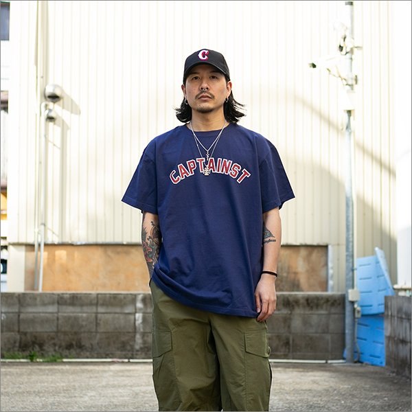 画像2: CAPTAIN STREET BB Tシャツ INDIGO キャプテンストリート (2)