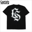 画像1: CAPTAIN STREET  26CS Tシャツ BLACK キャプテンストリート (1)