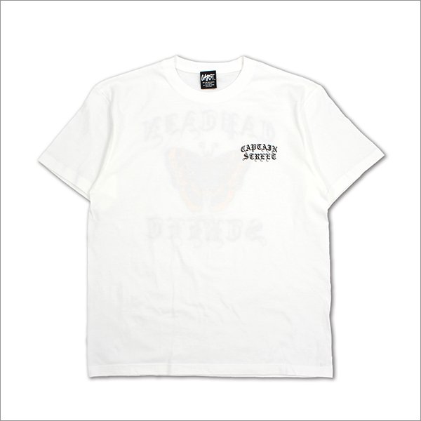 画像2: CAPTAIN STREET Butterfly Tシャツ WHITE キャプテンストリート (2)