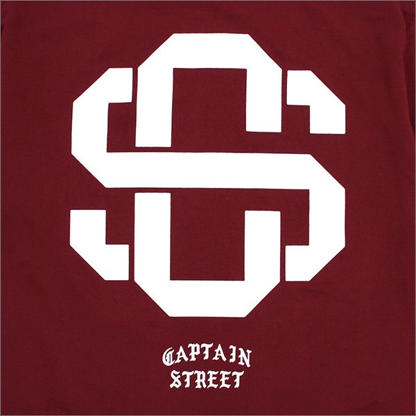 画像5: CAPTAIN STREET eighty Tシャツ BURGUNDY キャプテンストリート (5)