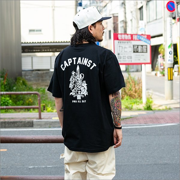 画像3: CAPTAIN STREET SxT Tシャツ BLACK キャプテンストリート (3)