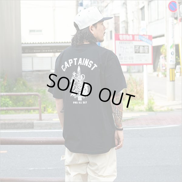 画像3: CAPTAIN STREET SxT Tシャツ BLACK キャプテンストリート (3)