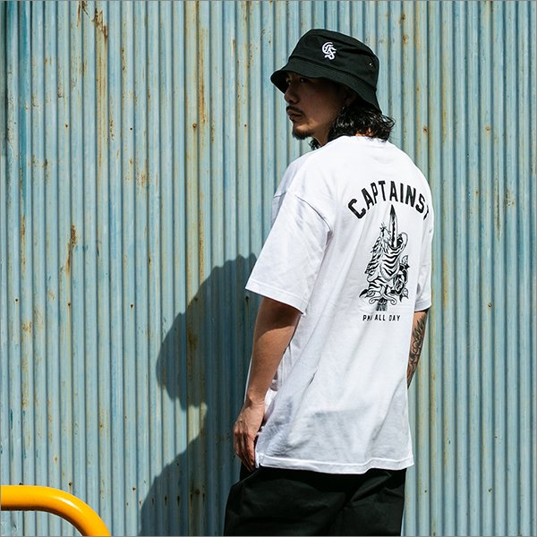 画像3: CAPTAIN STREET SxT Tシャツ WHITE キャプテンストリート (3)