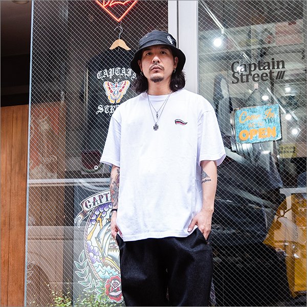 画像4: CAPTAIN STREET Shark Mouth Tシャツ WHITE キャプテンストリート (4)