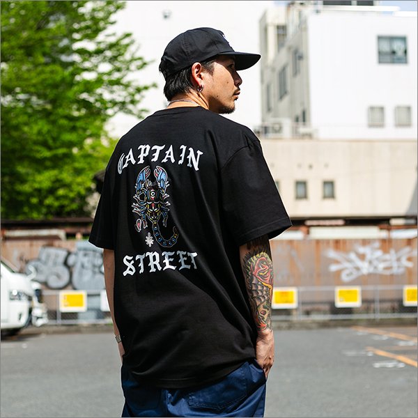 画像3: CAPTAIN STREET Scorpion Tシャツ BLACK キャプテンストリート (3)