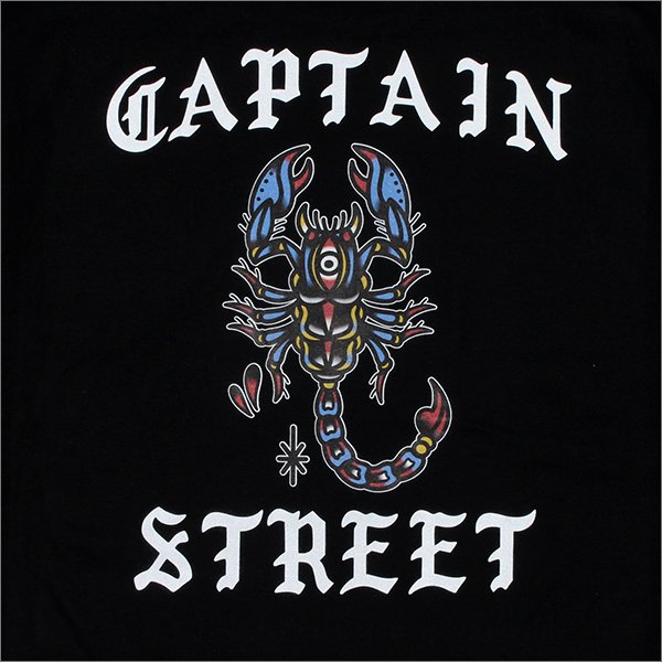 画像5: CAPTAIN STREET Scorpion Tシャツ BLACK キャプテンストリート (5)