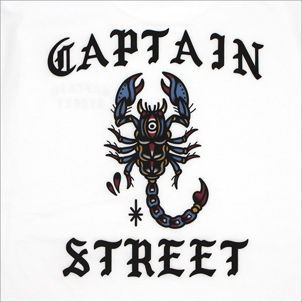 画像5: CAPTAIN STREET Scorpion Tシャツ WHITE キャプテンストリート (5)