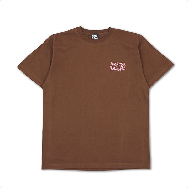 画像2: CAPTAIN STREET Blood Tシャツ BROWN キャプテンストリート (2)