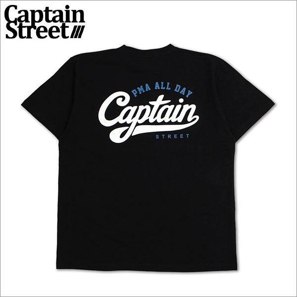画像1: CAPTAIN STREET Can Tシャツ BLACK キャプテンストリート (1)