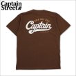 画像1: CAPTAIN STREET Can Tシャツ BROWN キャプテンストリート (1)