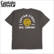 画像1: CAPTAIN STREET WFA Tシャツ H.BLACK キャプテンストリート (1)