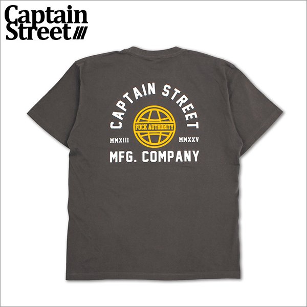 画像1: CAPTAIN STREET WFA Tシャツ H.BLACK キャプテンストリート (1)