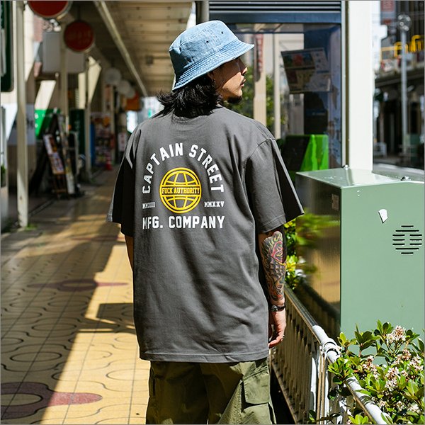 画像3: CAPTAIN STREET WFA Tシャツ H.BLACK キャプテンストリート (3)