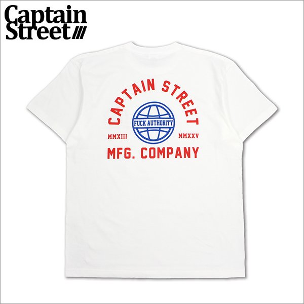 画像1: CAPTAIN STREET WFA Tシャツ WHITE キャプテンストリート (1)