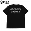 画像1: CAPTAIN STREET FO Tシャツ BLACK キャプテンストリート (1)