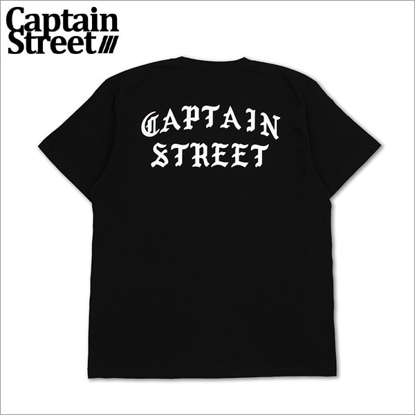 画像1: CAPTAIN STREET FO Tシャツ BLACK キャプテンストリート (1)
