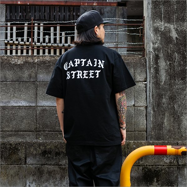 画像3: CAPTAIN STREET FO Tシャツ BLACK キャプテンストリート (3)