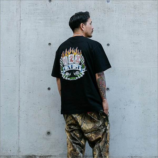 画像3: CAPTAIN STREET RF Tシャツ BLACK キャプテンストリート (3)