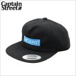 画像1: 【20％OFF】CAPTAIN STREET RC キャップ BLACK キャプテンストリート (1)