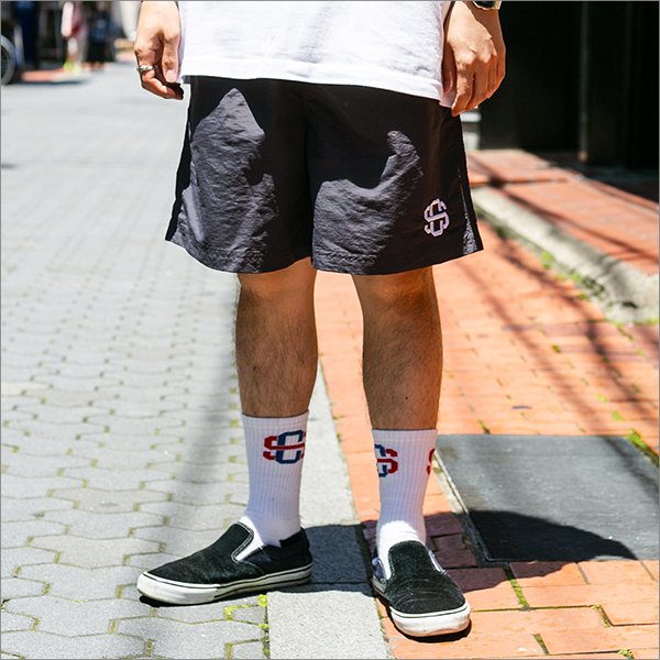 画像2: CAPTAIN STREET eighty ショーツ CHARCOAL キャプテンストリート (2)