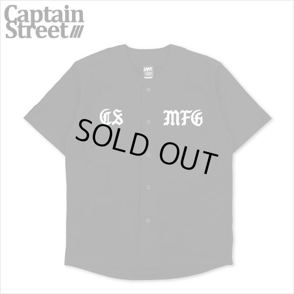 画像1: 【送料無料】CAPTAIN STREET CSMFG ベースボールシャツ BLACK キャプテンストリート (1)