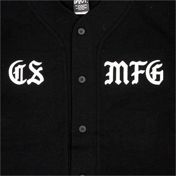 画像5: 【送料無料】CAPTAIN STREET CSMFG ベースボールシャツ BLACK キャプテンストリート (5)