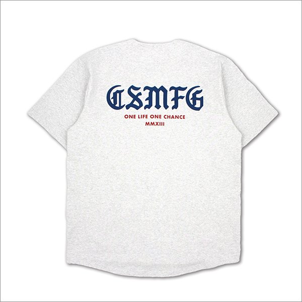 画像2: 【送料無料】CAPTAIN STREET CSMFG ベースボールシャツ ASH キャプテンストリート (2)